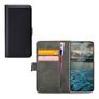 Mobilize Classic Gelly Wallet Nokia 2.4 Hoesje Bookcase Portemonnee - Zwart