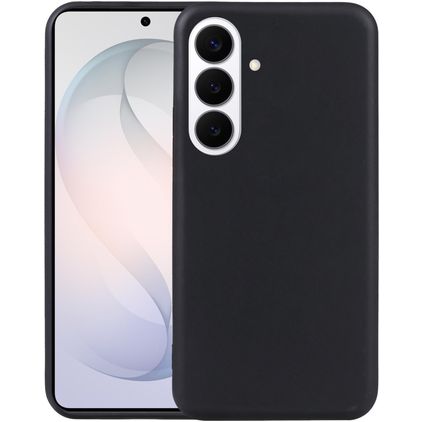 Mobigear Basics Samsung Galaxy S26 FE Hoesje Flexibel TPU Backcover - Zwart