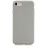 Mobigear Colors iPhone 8 Hoesje Flexibel TPU Backcover - Grijs