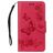 Mobigear Butterfly Samsung Galaxy A8 (2018) Hoesje Bookcase Portemonnee - Rood