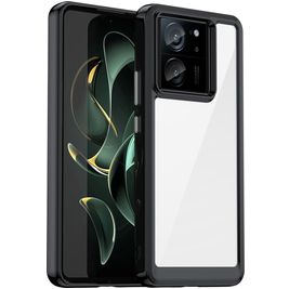 Mobigear Crystal Xiaomi 13T Pro Hoesje Hardcase Backcover - Zwart