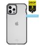 ITSKINS HybridFrost iPhone 12 Pro Max Hoesje Hardcase Backcover Shockproof - Zwart