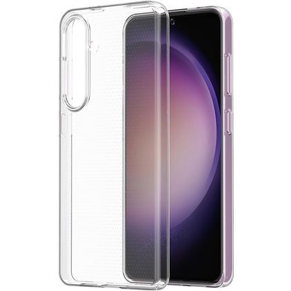 Mobigear Basics Doorzichtig Samsung Galaxy S24 Hoesje Flexibel TPU Backcover - Transparant
