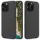 Mobigear Rubber Touch iPhone 16 Pro Max Siliconen Hoesje Backcover - Zwart