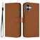 Mobigear Urban Wallet iPhone 16 Plus Hoesje Bookcase Portemonnee - Bruin