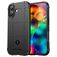 Mobigear Rugged Shield iPhone 17 Hoesje Flexibel TPU Backcover Shockproof - Zwart