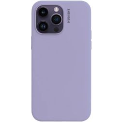 Nudient Base iPhone 14 Plus Siliconen Hoesje Backcover - Soft Purple