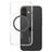 CARE by PanzerGlass Flagship iPhone 16 MagSafe Hoesje Hardcase Backcover - Transparant / Zwart