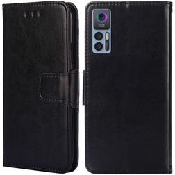 Mobigear Wallet TCL 30 Hoesje Bookcase Portemonnee - Zwart