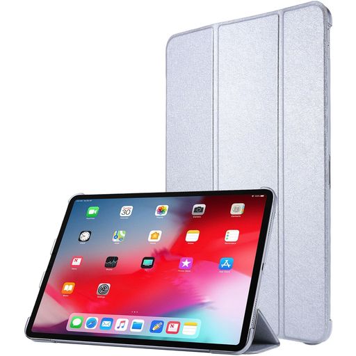 Mobigear Tri-Fold Slim iPad Pro 12.9 Inch (2018) Hoes Bookcase - Zilver