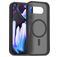 Mobigear Shockproof Google Pixel 9a MagSafe Hoesje Hardcase Backcover - Zwart