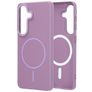 Mobiparts Slim Line Samsung Galaxy S26 MagSafe Hoesje Hardcase Backcover - Imperial Purple