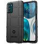 Mobigear Rugged Shield Motorola Moto G42 Hoesje Flexibel TPU Backcover Shockproof - Zwart