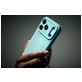 Decoded iPhone 17 Pro Siliconen Hoesje Backcover - Retro Blue