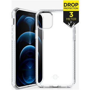 ITSkins SpectrumClear Doorzichtig iPhone 12 Hoesje Flexibel TPU Backcover Shockproof - Transparant