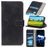 Mobigear Croco iPhone 8 Hoesje Bookcase Portemonnee - Zwart