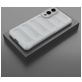 Mobigear Bumpy Samsung Galaxy S25 Edge Hoesje Flexibel TPU Backcover - Grijs