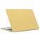 Mobigear Sparkling Cream MacBook Pro 13 Inch (2016-2023) Hoes Hardshell Laptopcover MacBook Case - Geel - Model A1706 / A1708 / A1989 / A2159 / A2289 / A2251 / A2338