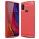 Mobigear Brushed Slim Xiaomi Mi 8 SE Hoesje Flexibel TPU Backcover - Rood