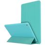 Mobigear Tri-Fold Gel iPad 7 (2019) Hoes TPU,Kunstleer Bookcase - Turquoise
