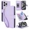 Mobigear Wallet iPhone 15 Pro Hoesje Bookcase Portemonnee - Paars