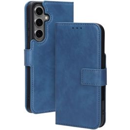 Mobiparts Classic Wallet Samsung Galaxy S24 FE Hoesje Bookcase Portemonnee - Blauw