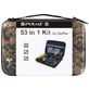Puluz GoPro Mount Accessoires Starter Pack 53 Delig + Opbergtas Army