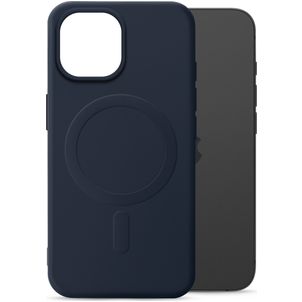 My Style Protective Flex iPhone 15 MagSafe Hoesje Flexibel TPU Backcover - Marineblauw