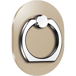 Mobigear Oval Telefoon Ring - Goud Universeel