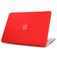 Mobigear Matte MacBook Air 13 Inch (2010-2019) Hoes Hardshell Laptopcover MacBook Case - Rood - Model A1369 / A1466