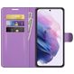 Mobigear Classic Samsung Galaxy S22 Hoesje Bookcase Portemonnee - Paars