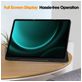 Mobigear Tri-Fold Gel Samsung Galaxy Tab S9 FE Plus Hoes Bookcase + Stylus Houder - Zwart