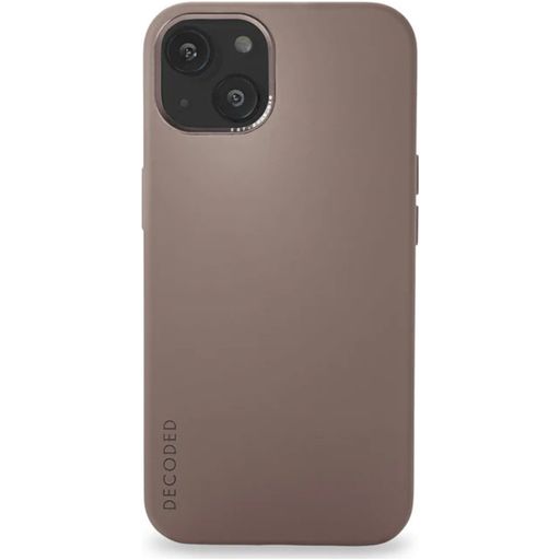 Decoded iPhone 13 Siliconen Hoesje Backcover - Dark Taupe