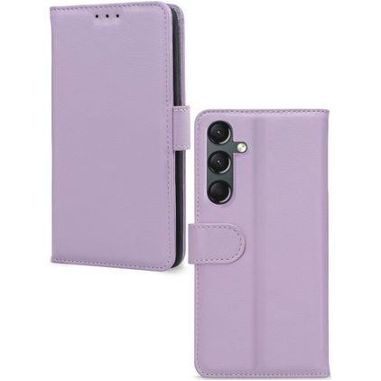 Mobilize Premium Gelly Wallet Samsung Galaxy A24 Hoesje Bookcase Portemonnee - Paars