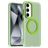 Mobigear Shockproof Samsung Galaxy S24 FE MagSafe Hoesje Hardcase Backcover - Groen