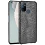 Mobigear Croco OnePlus Nord N100 Hoesje Hardcase Backcover - Zwart