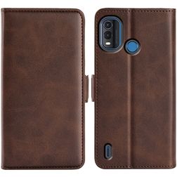 Mobigear Slim Magnet Nokia G11 Plus Hoesje Bookcase Portemonnee - Bruin