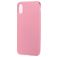 Mobigear Colors iPhone XS Max Hoesje Flexibel TPU Backcover - Roze