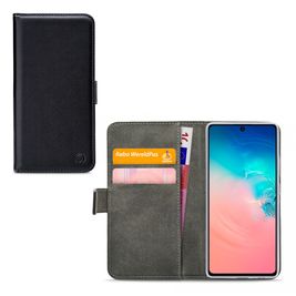 Mobilize Classic Gelly Wallet Samsung Galaxy S10 Lite Hoesje Bookcase Portemonnee - Zwart