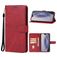 Mobigear Wallet iPhone 16 Pro Max Hoesje Bookcase Portemonnee - Rood