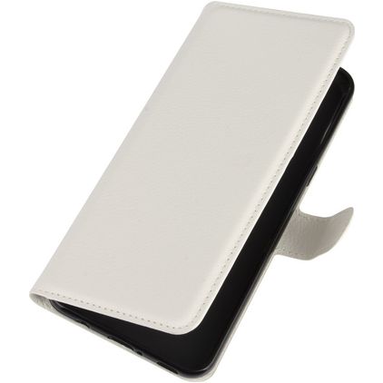 Mobigear Classic LG V60 ThinQ Hoesje Bookcase Portemonnee - Wit