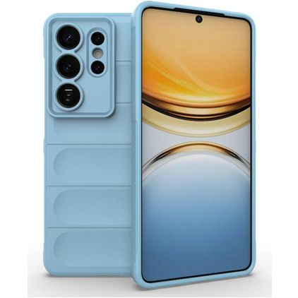 Mobigear Bumpy Samsung Galaxy S26 Ultra Hoesje Flexibel TPU Backcover - Blauw