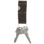 Valenta Keychain Leren Sleutelhanger met Muntvak - Bruin