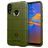 Mobigear Rugged Shield Motorola Moto E6 Plus Hoesje Flexibel TPU Backcover Shockproof - Groen