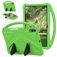 Mobigear AeroArmor Samsung Galaxy Tab S11 Ultra Hoes EVA Schuim Backcover + Stylus Houder + Standaard - Groen