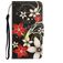 Mobigear Design Xiaomi Redmi 9A Hoesje Bookcase Portemonnee - Rode Bloem