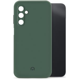 Mobilize Rubber Gelly Samsung Galaxy A14 Hoesje Flexibel TPU Backcover - Matt Green