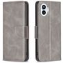 Mobigear Excellent Nothing Phone (1) Hoesje Bookcase Portemonnee - Grijs