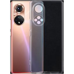 Mobigear Ultra Thin Doorzichtig HONOR 50 Hoesje Flexibel TPU Extra Dun Backcover - Transparant