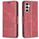 Mobigear Excellent Samsung Galaxy S24 FE Hoesje Bookcase Portemonnee - Rood